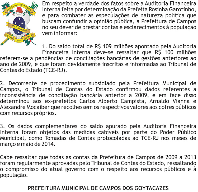 Prefeitura rebate denúncias do vereador Marcão