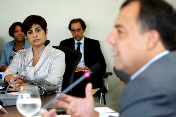 A prefeita Rosinha Garotinho conseguiu à adesão do governador Sérgio Cabral na luta pelos royalties (Foto: César Ferreira)