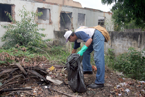 Campos já desenvolve trabalho intenso de combate à dengue através dos agentes de saúde (Foto: Antônio Leudo)