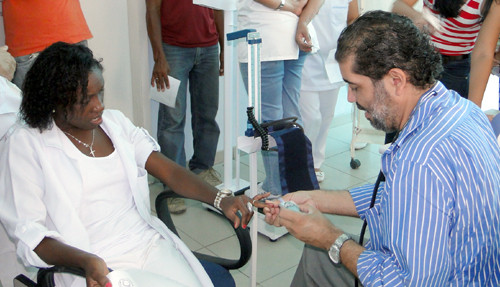 Vários tipos de atendimento foram feitos no Hospital Geral de Guarus (HGG) dentro da programação do Dia Mundial da Saúde (Foto: Divulgação)