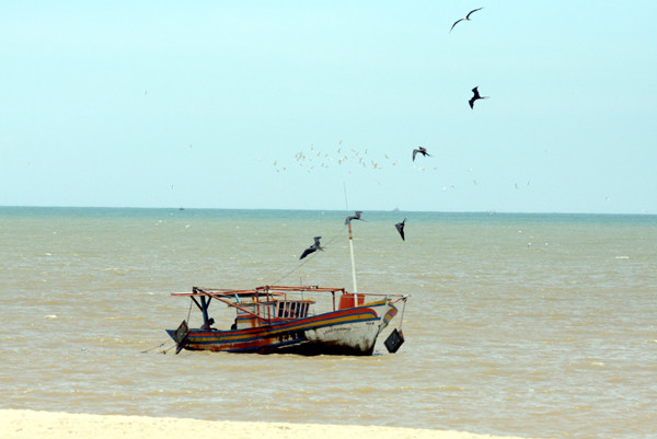 Pescadores da praia Campista vão poder contar com o benefício do Defeso (Foto: Roberto Joia)