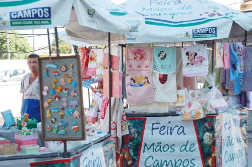 A Feira Mãos de Campos vai levar para a Praça São Salvador opções de presentes para o Dia das Mães (Foto: Gerson Gomes)