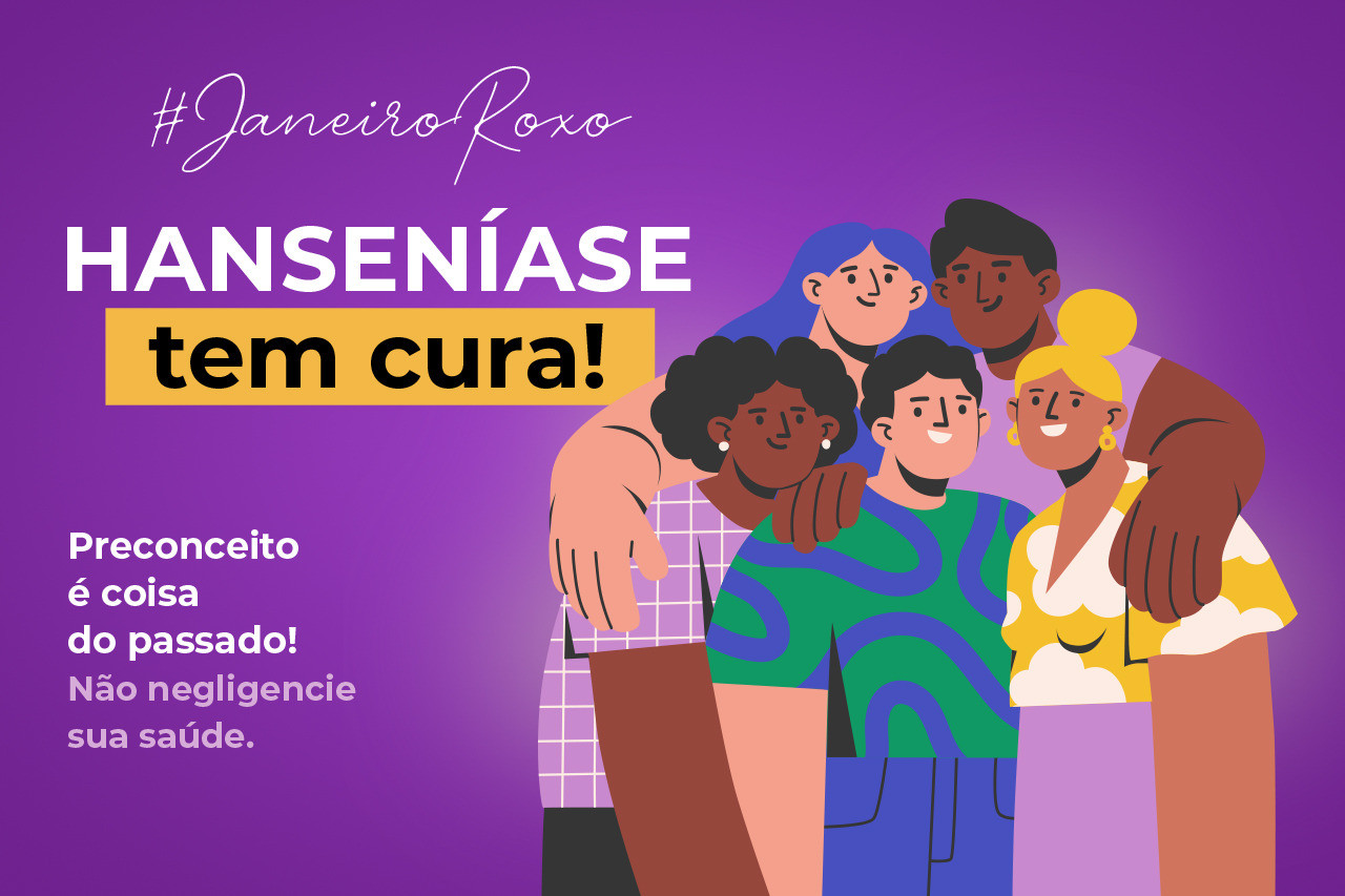 Janeiro Roxo marca o combate à hanseníase - Secretaria da Saúde