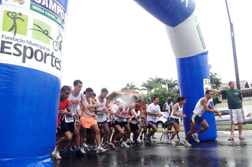 A corrida de rua em Campos é um dos esportes mais concorridos (Foto: Divulgação)