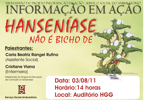 Na próxima quarta-feira (03), o serviço social do ambulatório do Hospital Geral de Guarus (HGG), vai realizar XIII reunião do projeto Informação em Ação, a partir das 14h, no auditório multimídia (Foto: Imagem Ilustrativa)