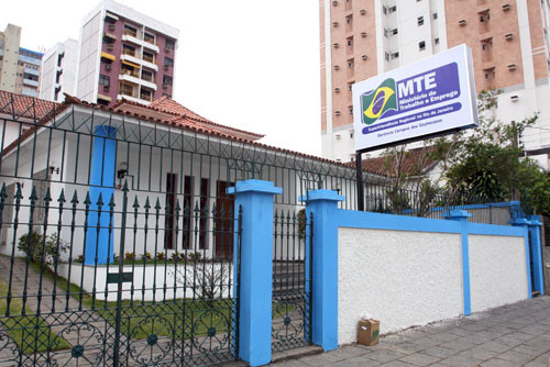 O Ministério do Trabalho e Emprego começa a funcionar, na nova sede, nesta quinta-feira (03). (Foto: Roberto Joia)
