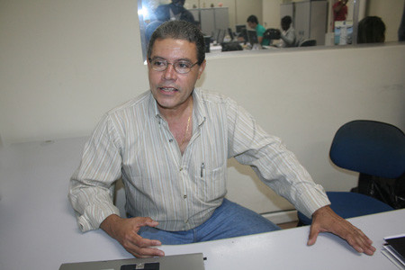 Presidente da Fundação da Infância e Adolescência, Mário Lopes, diz que o concurso em meio a uma grande brincadeira (Foto: Antônio Leudo)