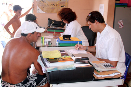 Segundo Mara, o Estado do Rio de Janeiro é o que apresenta maior índice de câncer de pele em todo o país, apresentando 25% dos casos. ?Este é um trabalho de educação e saúde, que funciona em parceria com o Programa de Odontologia. Campos está sa (Foto: Roberto Joia)