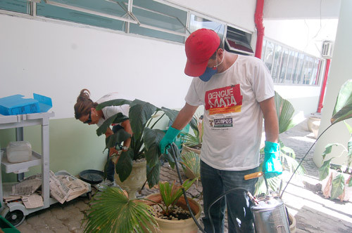 Conforme informações do Centro de Referência da Dengue (CRD), em Campos houve uma redução de quase 60% no número de casos de dengue, comparando janeiro deste ano com o mesmo período de 2011 (Foto: Check)