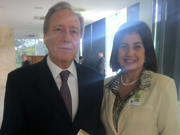 A Prefeita Rosinha Garotinho, presidente da Ompetro, foi recebida nesta quarta-feira (24), em Brasília, pelos ministros do STF, Ricardo Lewandoski (foto) e Rosa Weber (Foto: Divulgação)