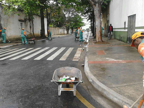 Uma das equipes esteve no Parque Eldorado (Foto: Divulgação)
