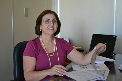 Secretária há 4 meses, Marinéa destaca a importância do professor enquanto formador de todos as outras profissões que integram a sociedade (Foto: secom)