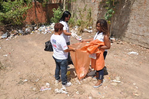 A força-tarefa conta com uma grande estrutura montada pela Secretaria de Saúde, em parceria com diversos órgãos municipais (Foto: Secom)
