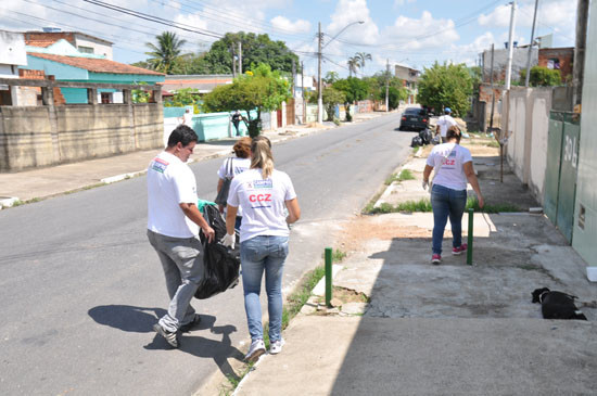 O Mutirão de Prevenção e Combate à Dengue da Secretaria de Saúde já visitou mais de 55 mil imóveis (Foto: Secom)
