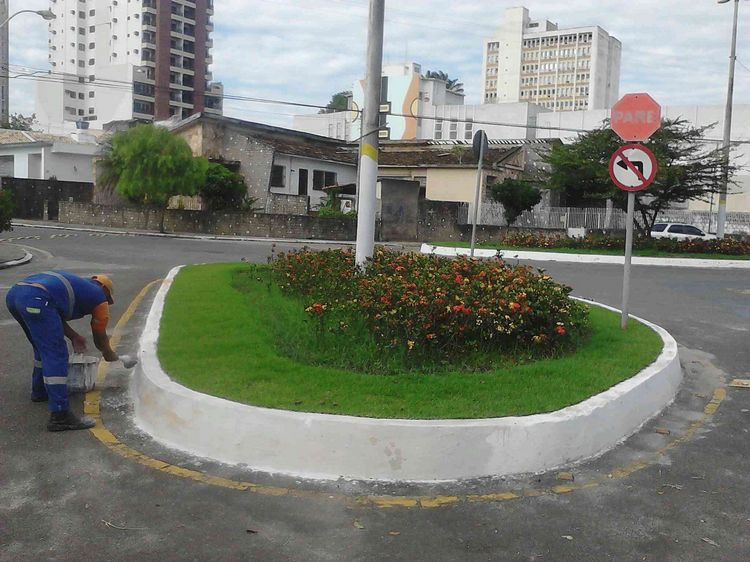 Equipes na Rua Gil de Góis (Foto: Divulgação)