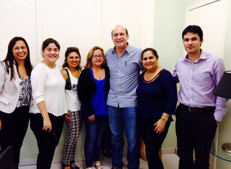 Doutor Chicão recebeu os representantes das Secretarias Estadual de Pará e municipal de Belém (Foto: Divulgação)