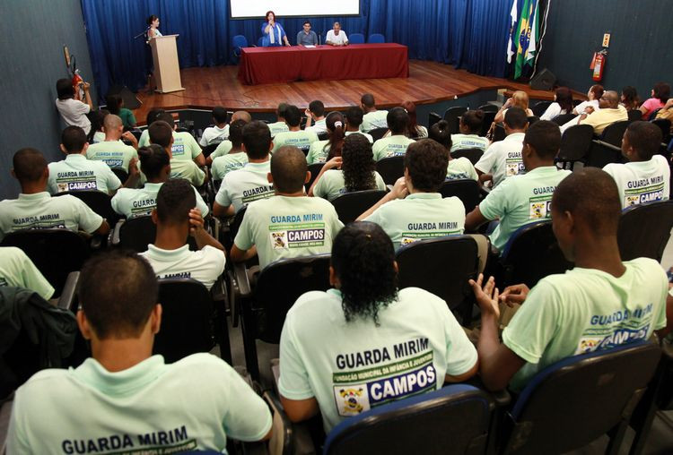 A Fundação Municipal da Infância e da Juventude (FMIJ) promove este mês, a formatura de mais 120 cadetes, que, por mérito, se mostraram aptos a atuar como guardas mirins (Foto: Secom)