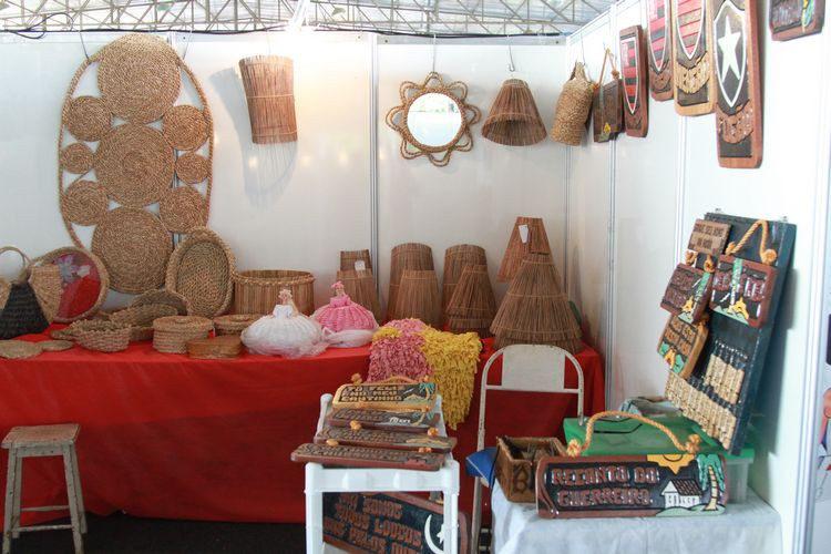 A Feira Mãos de Campos também está marcando presença na 55ª Expo Agro de Campos, que acontece até domingo (06), no Parque de Exposições da Pecuária (Foto: Rodolfo Lins)