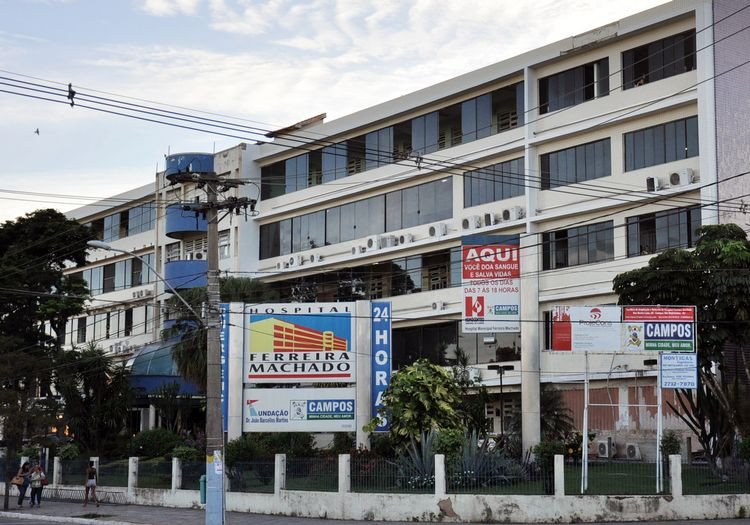 A criança está internada no HFM (Foto: Divulgação)