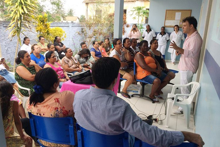 A mobilização também já foi feita em outras UBSs, como a de Campelo (Foto: Secom)