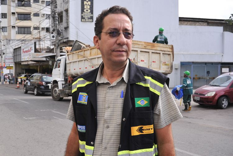 Segundo o diretor de Projetos Viários do IMTT, Paulo Dias, a interdição será necessária para a execução do traffic calming no cruzamento das Ruas Sete de Setembro com Andradas (Foto: Secom)