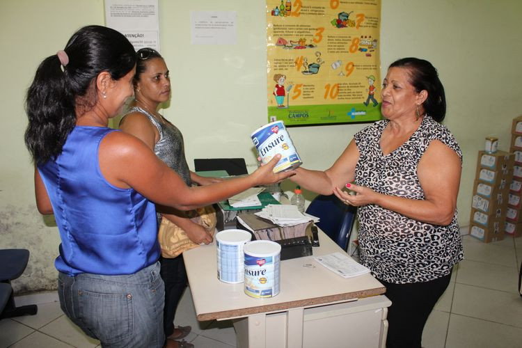 São 1.200 pacientes beneficiados pela Gerência de Nutrição da Secretaria Municipal de Saúde. (Foto: Secom)
