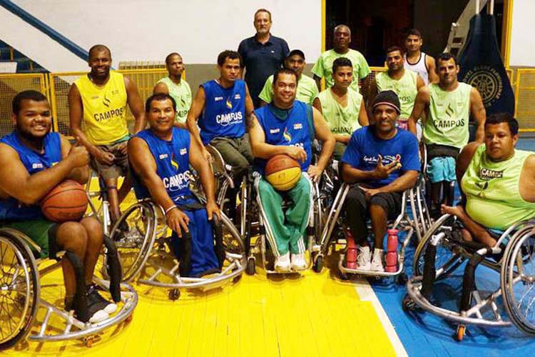 A equipe representaou Campos no final de semana, em Brasília (Foto: Divulgação)