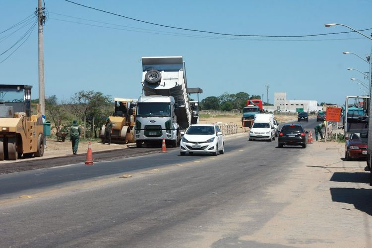 O trecho da pista ganhou ciclovia e, agora, será sinalizado (Foto: Rodolfo Lins)