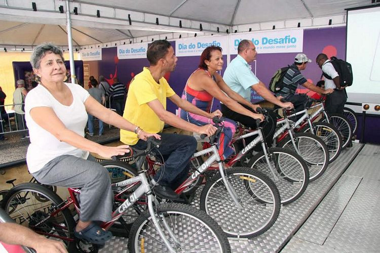 Trata-se do Dia do Desafio 2015, data em que mais de 3 mil cidades espalhadas pelo mundo estarão mobilizadas em torno do combate ao sedentarismo (Foto: Divulgação)