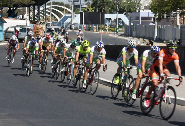 A principal competição esportiva fica por conta da 71ª Prova Ciclística de São Salvador, no dia 6 de agosto, dia do padroeiro da cidade (Foto: Antônio Leudo)