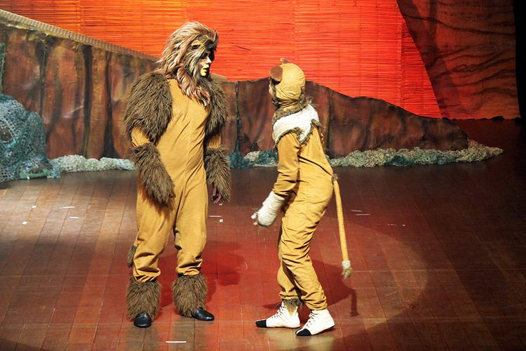 Neste domingo, às 17h, tem O Rei Leão, com a Cia. de Teatro Anibal Erthal e Mosquito Produções, do Rio de Janeiro (Foto: Divulgação)