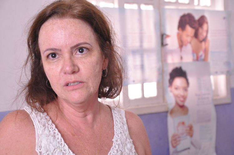 De acordo com a assistente social Mara Cristina, o atendimento começa desde a suspeita de gravidez (Foto: César Ferreira)