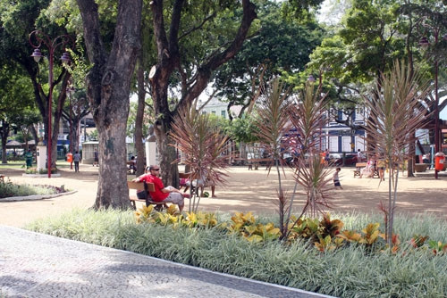 O Jardim São Benedito é um dos pontos que serão visitados durante o City Tour (Foto: Antônio Leudo)