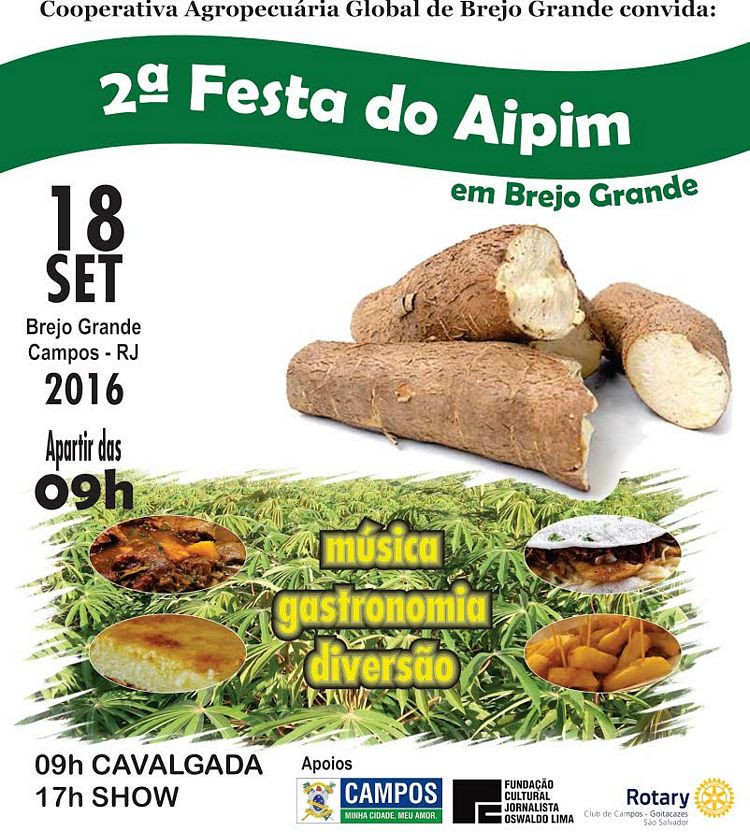 Festa do Aipim em Brejo Grande (Foto: Divulgação)