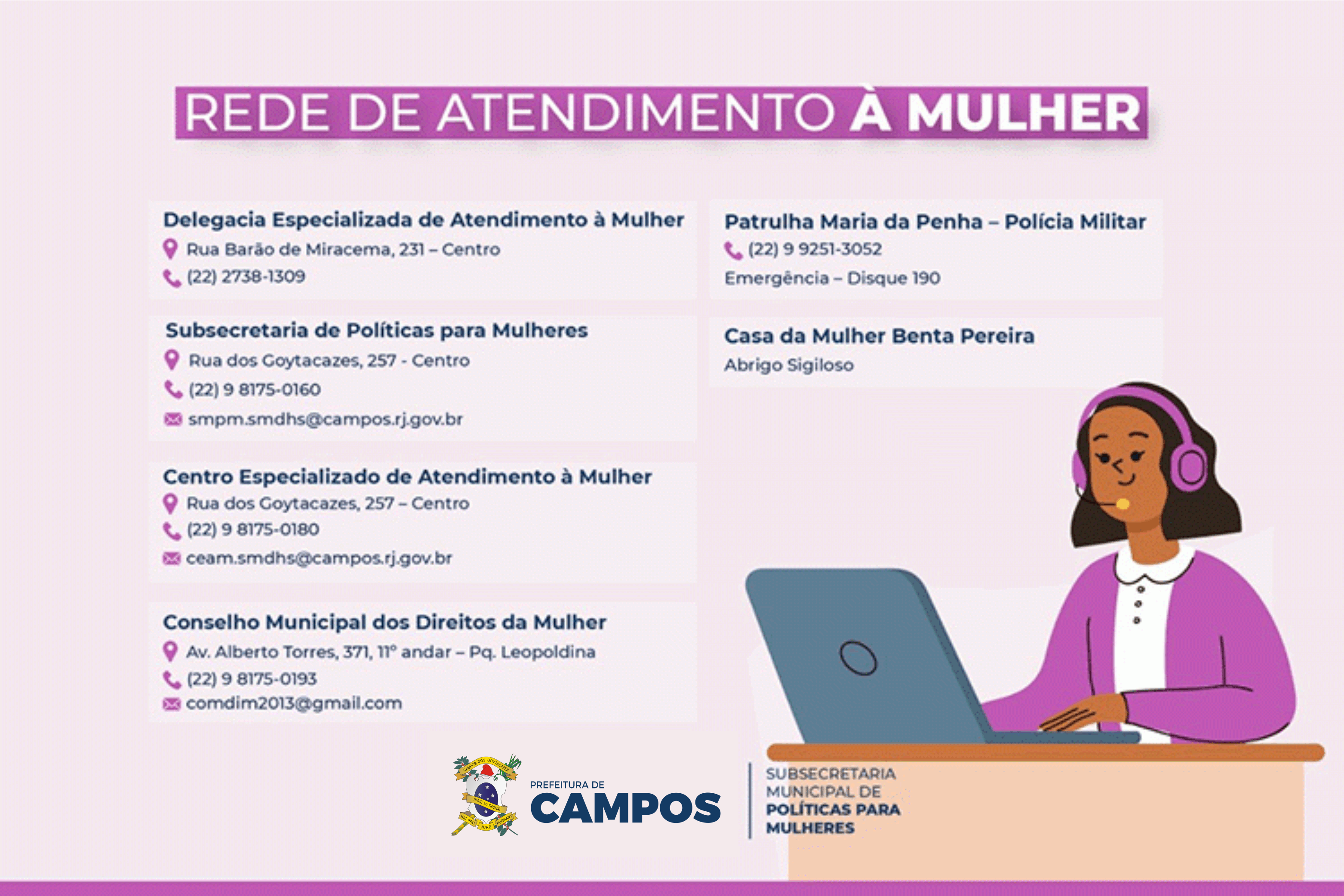 ATENDIMENTO À MULHER